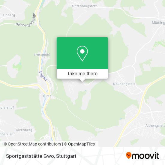 Sportgaststätte Gwo map