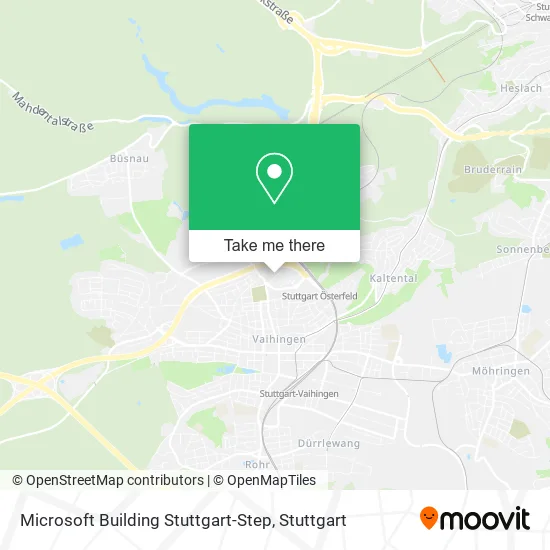 Карта Microsoft Building Stuttgart-Step