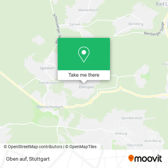 Карта Oben auf