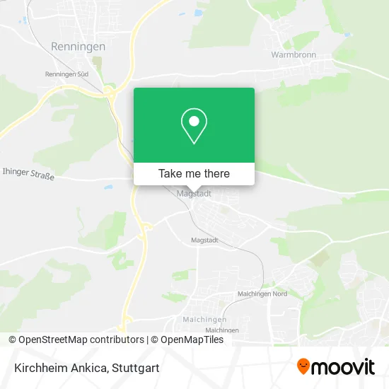 Карта Kirchheim Ankica