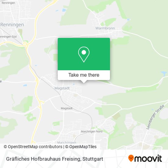 Карта Gräfliches Hofbrauhaus Freising