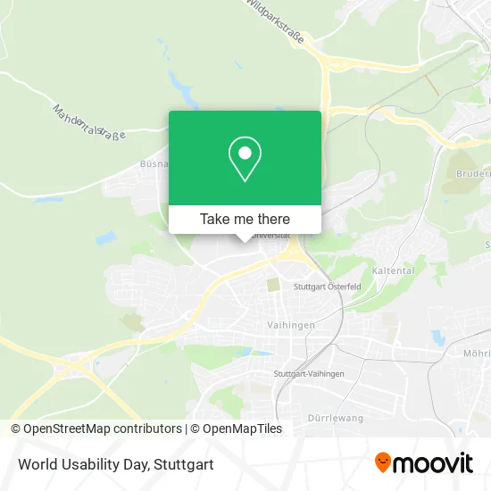 Карта World Usability Day