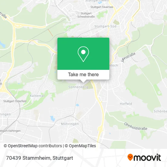 Карта 70439 Stammheim