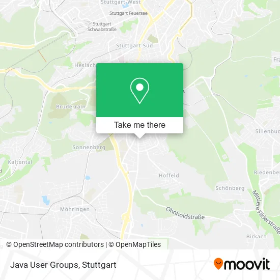 Карта Java User Groups