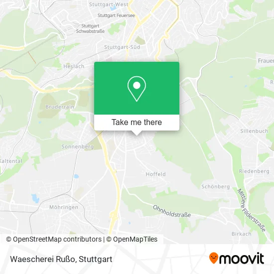 Карта Waescherei Rußo