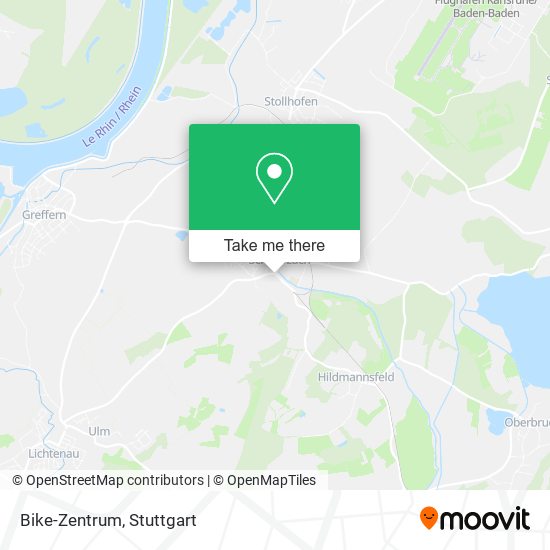 Карта Bike-Zentrum