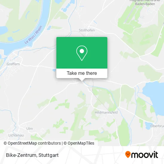 Карта Bike-Zentrum