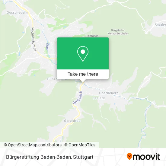 Карта Bürgerstiftung Baden-Baden
