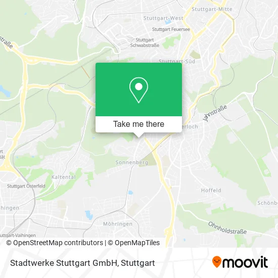 Карта Stadtwerke Stuttgart GmbH