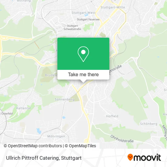 Карта Ullrich Pittroff Catering