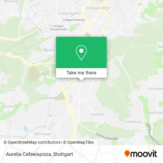 Карта Aurelia Cafeeispizza
