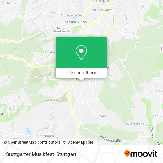 Карта Stuttgarter Musikfest