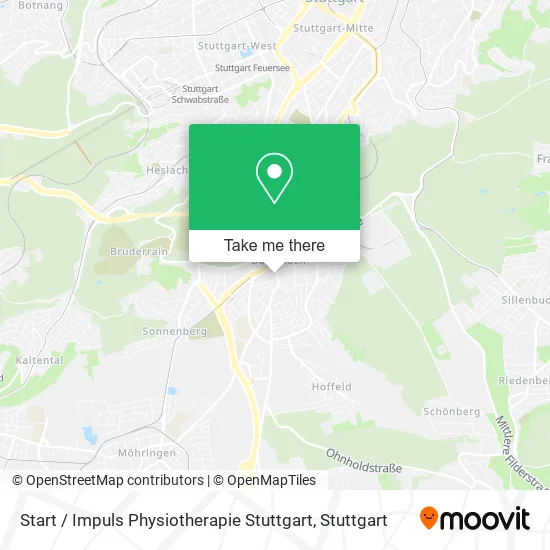 Карта Start / Impuls Physiotherapie Stuttgart