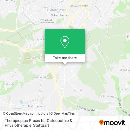 Therapieplus Praxis für Osteopathie & Physiotherapie map
