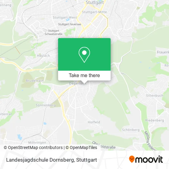 Карта Landesjagdschule Dornsberg