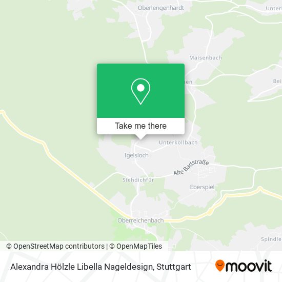 Alexandra Hölzle Libella Nageldesign map