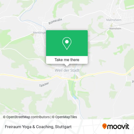 Freiraum Yoga & Coaching map