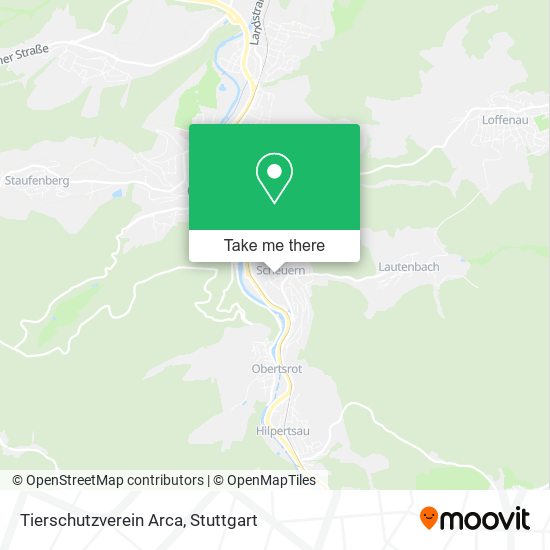 Tierschutzverein Arca map