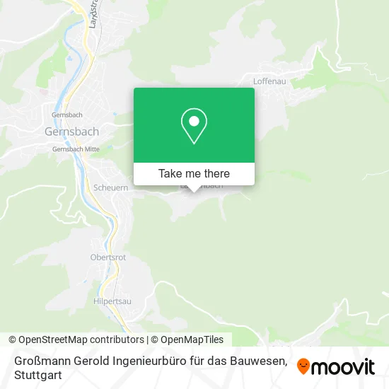 Карта Großmann Gerold Ingenieurbüro für das Bauwesen