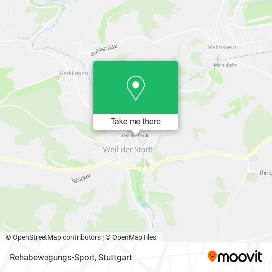 Карта Rehabewegungs-Sport