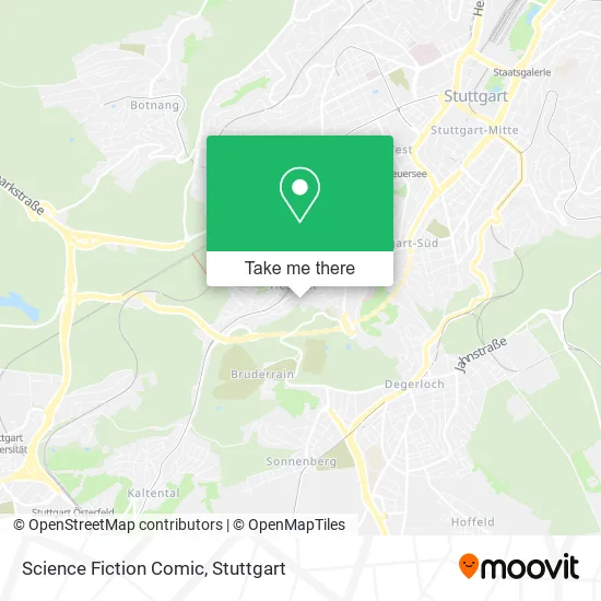 Карта Science Fiction Comic