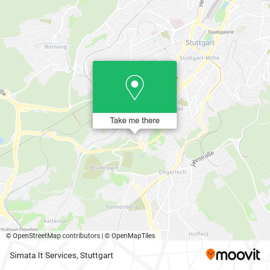 Simata It Services map