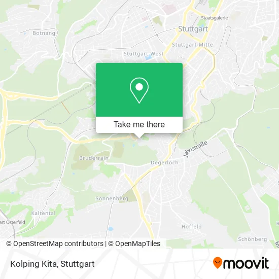 Карта Kolping Kita