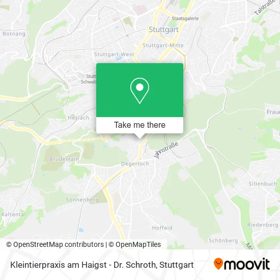 Карта Kleintierpraxis am Haigst - Dr. Schroth