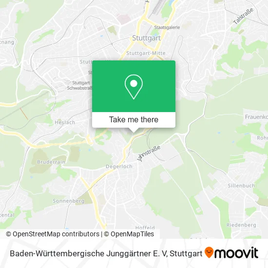 Карта Baden-Württembergische Junggärtner E. V