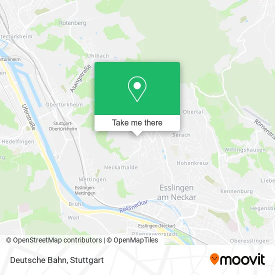 Карта Deutsche Bahn