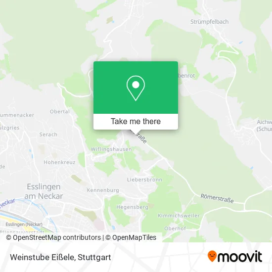 Карта Weinstube Eißele
