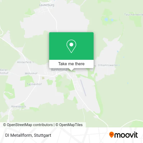 Dl Metallform map
