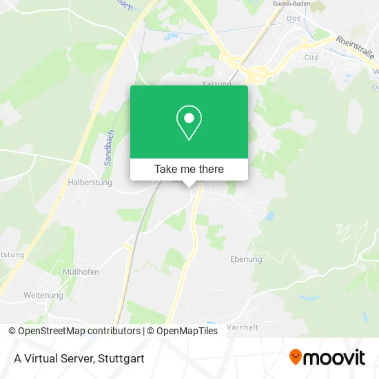 Карта A Virtual Server