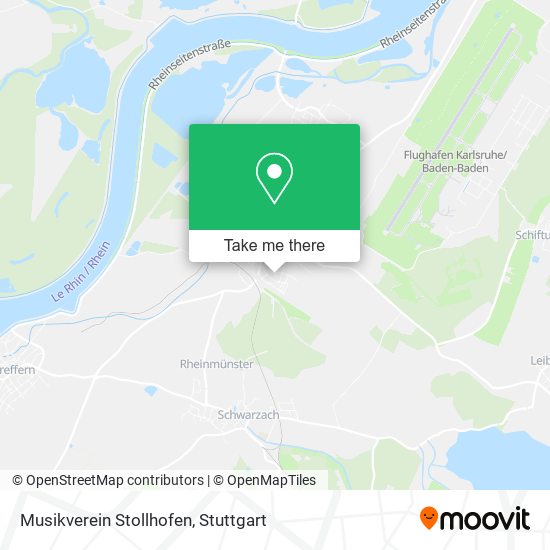 Musikverein Stollhofen map