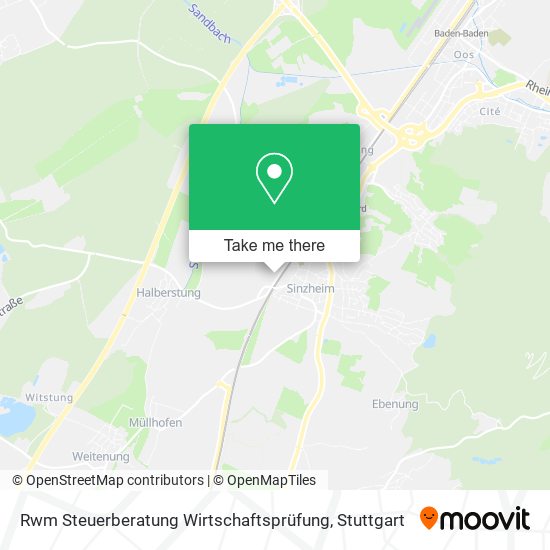 Rwm Steuerberatung Wirtschaftsprüfung map