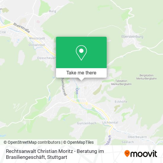 Rechtsanwalt Christian Moritz - Beratung im Brasiliengeschäft map