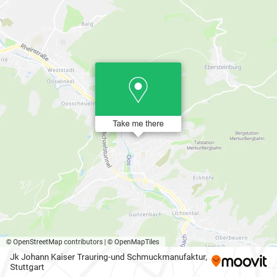 Карта Jk Johann Kaiser Trauring-und Schmuckmanufaktur