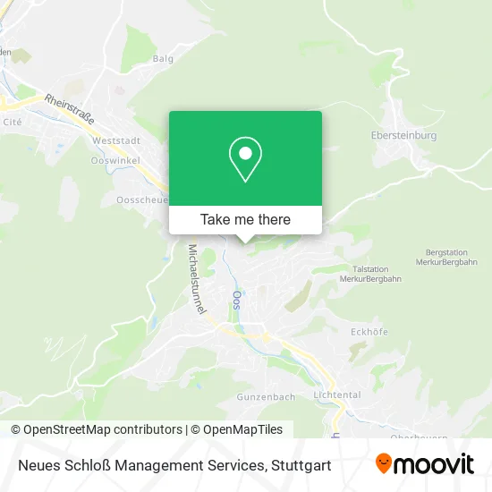Карта Neues Schloß Management Services