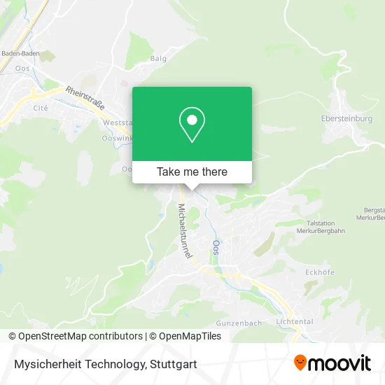 Карта Mysicherheit Technology