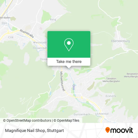 Карта Magnifique Nail Shop