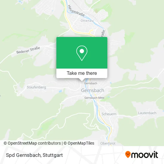 Карта Spd Gernsbach