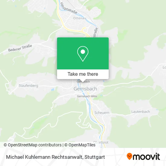 Карта Michael Kuhlemann Rechtsanwalt