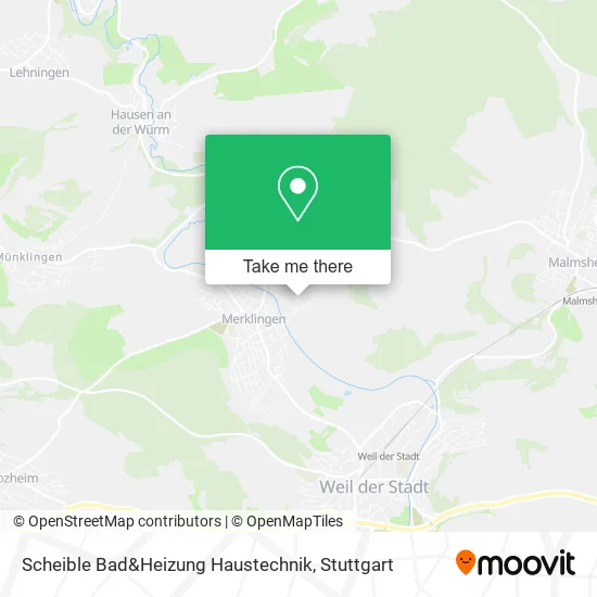 Карта Scheible Bad&Heizung Haustechnik