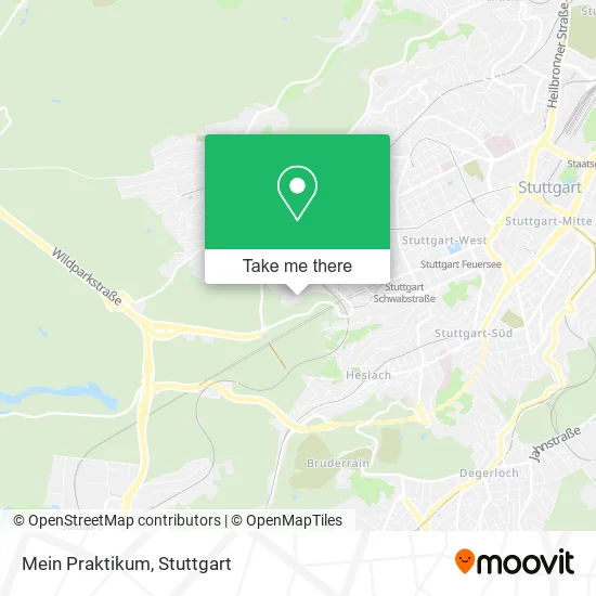 Карта Mein Praktikum