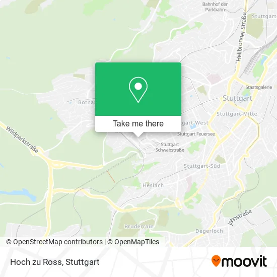 Карта Hoch zu Ross
