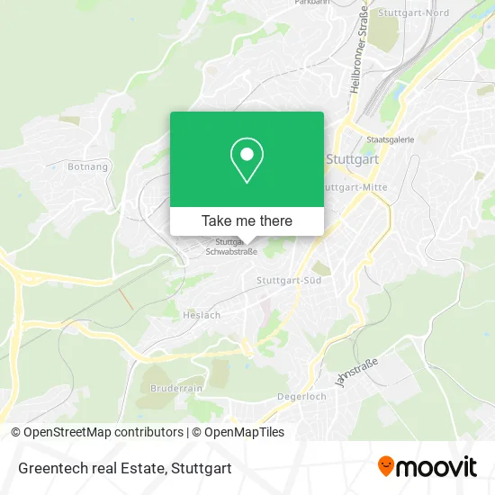 Карта Greentech real Estate