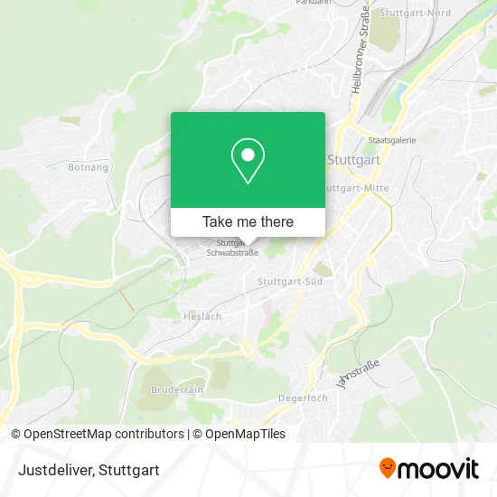 Карта Justdeliver