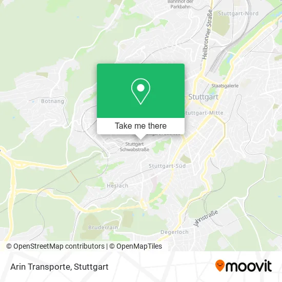 Карта Arin Transporte