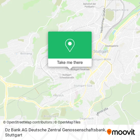 Карта Dz Bank AG Deutsche Zentral Genossenschaftsbank