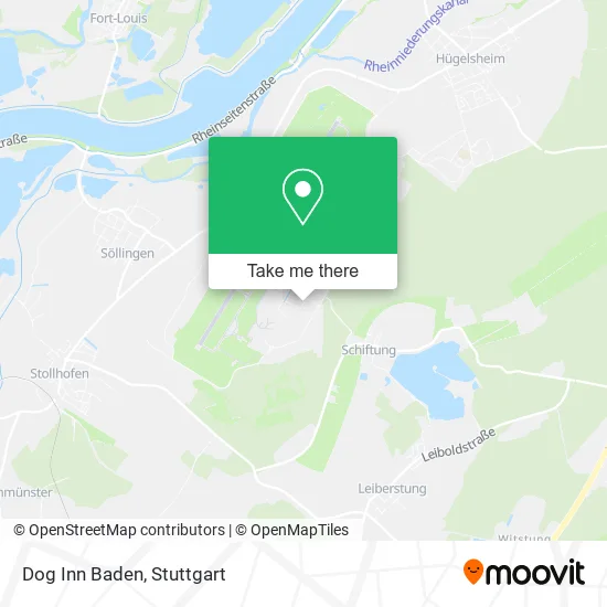 Карта Dog Inn Baden